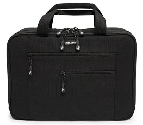 Mobile Edge Eco-Friendly Canvas 17" Macbook Briefcase, Laptop Case In Olive