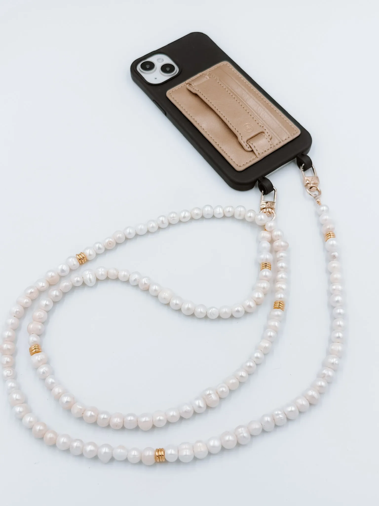 Pearl Minimal Crossbody Phone Strap